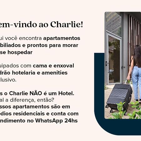 Апартаменти Smart Charlie Parque Augusta Mackenzie Сан-Паулу Екстер'єр фото