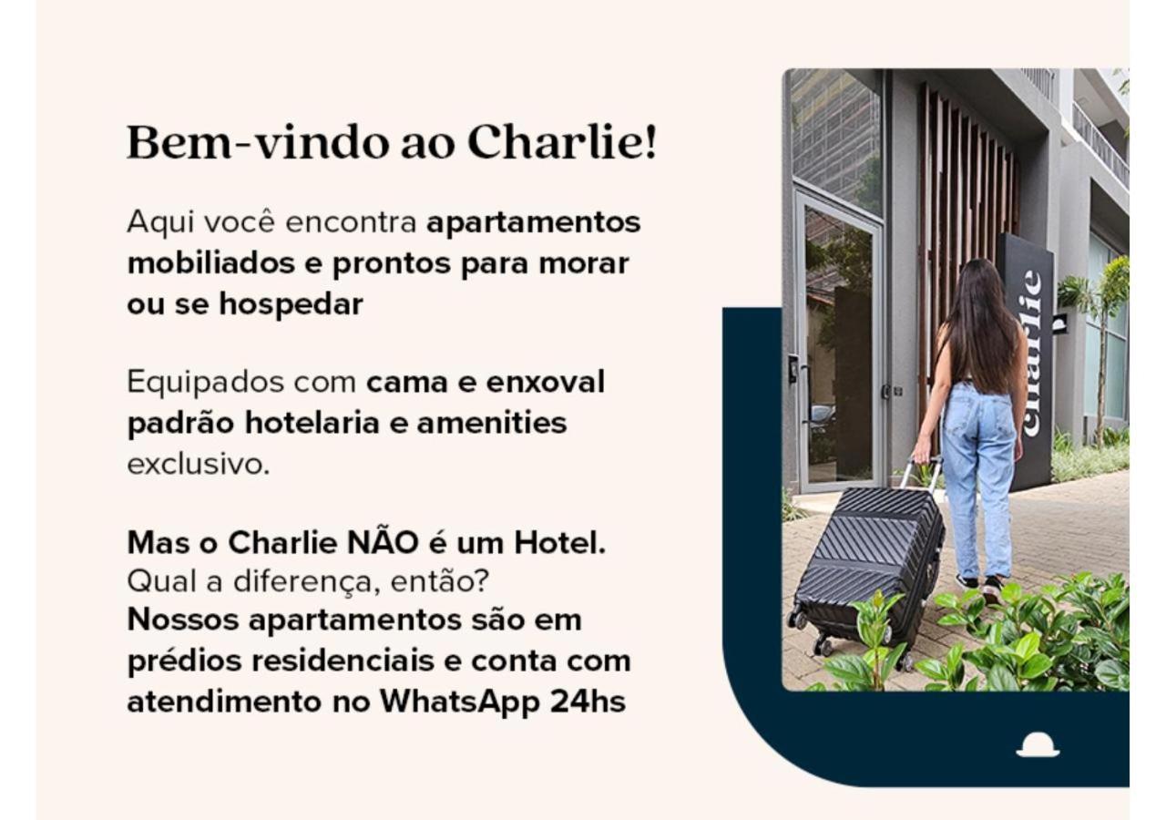 Апартаменти Smart Charlie Parque Augusta Mackenzie Сан-Паулу Екстер'єр фото